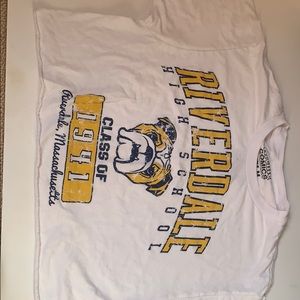 Cute river dale crop top